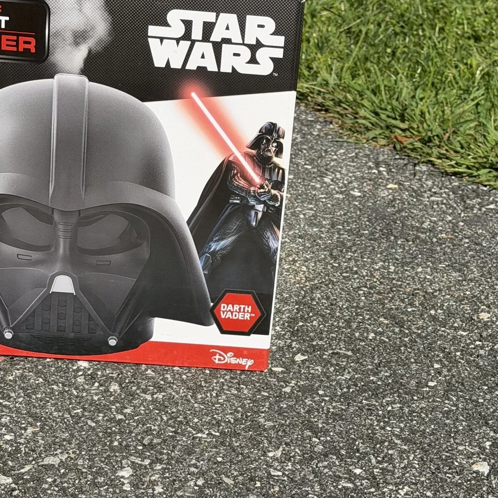 Star Wars Darth Vader Ultrasonic Cool Mist Humidifier Emson Black Tabletop
